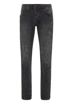 Philipp Plein Skull slim-cut jeans - Grey