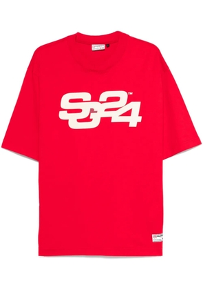 SUMMER GAMES organic cotton sweatshirt - Red