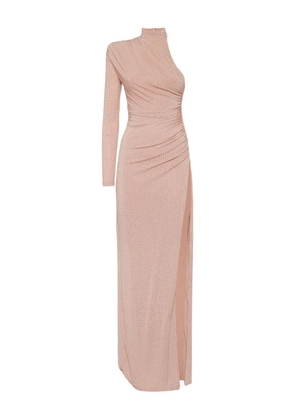 Philipp Plein strass-embellished dress - Pink