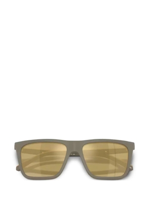 Emporio Armani square-frame sunglasses - Neutrals