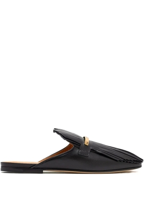 Tod's fringe-detailed mules - Black