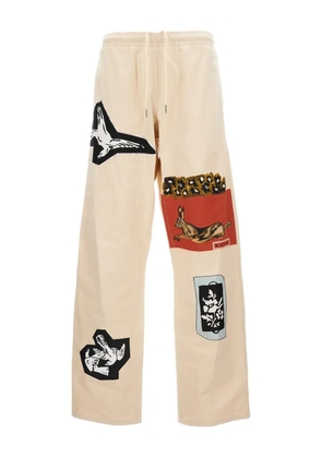 Marni printed track pants - Neutrals