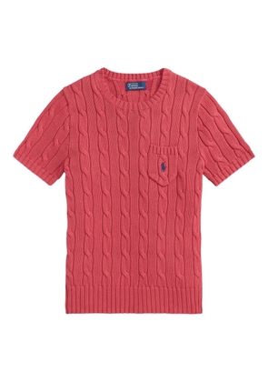 Polo Ralph Lauren cable-knit top - Red