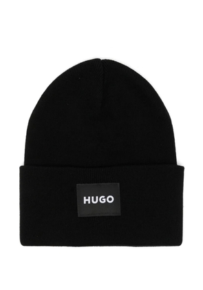 HUGO Xevon beanie - Black