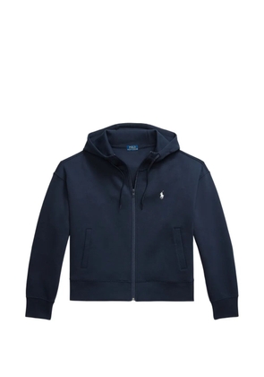 Polo Ralph Lauren logo-detail zip-fastening hoodie - Blue