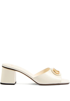 Valentino Garavani 60mm VLogo Signature sandals - White