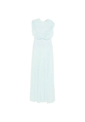 Simkhai draped-detail maxi dress - Blue