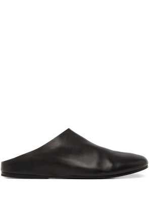 Marsèll Steccoblocco leather slippers - Black