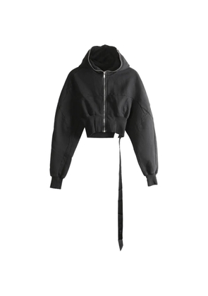 Rick Owens DRKSHDW zip-up hoodie - Black