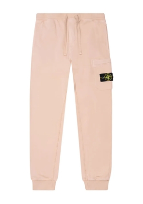 Stone Island patch-pocket cotton trousers - Pink