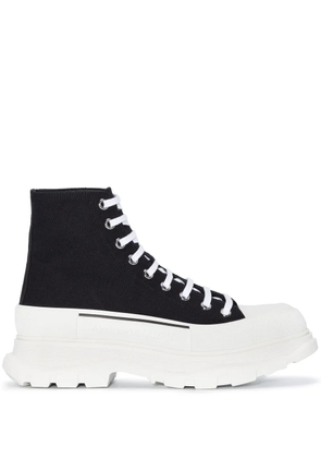 Alexander McQueen Tread Slick high-top sneakers - Black