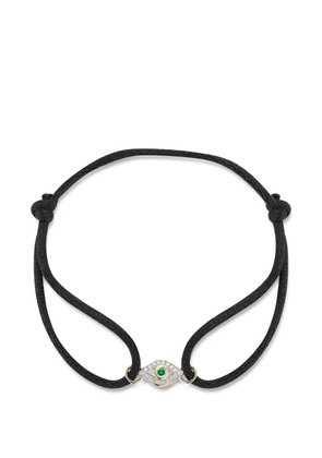 Mateo Evil Eye diamond bracelet - Black