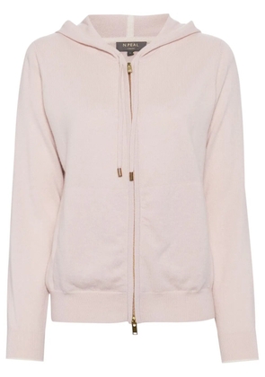 N.Peal Ada cashmere hoodie - Pink