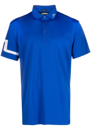 J.Lindeberg Heath contrast-trim polo - Blue