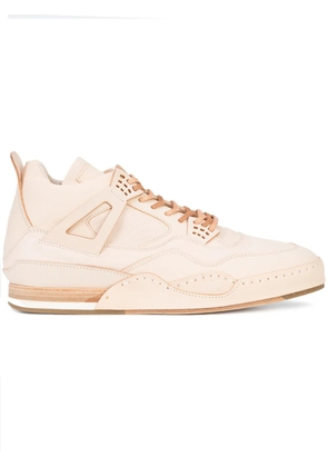 Hender Scheme panelled lace-up sneakers - Neutrals