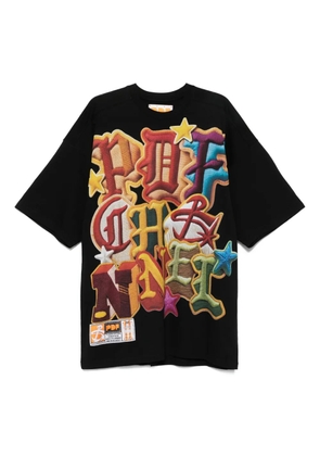 PDF graphic-print T-shirt - Black