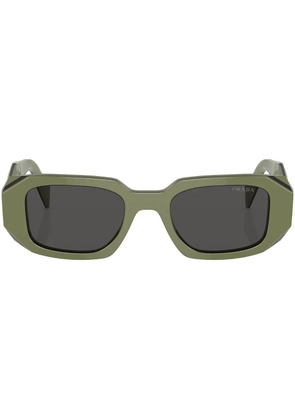Prada Eyewear rectangle-frame sunglasses - Green