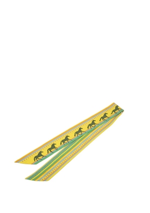 Hermès Pre-Owned 2000-2025 Sequences Silk Twilly Scarf scarves - Multicolour