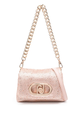 LIU JO small La Puffy cross body bag - Neutrals