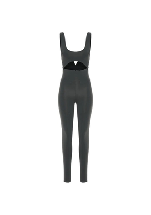 Live The Process cutout-detailing jumpsuit - Grey