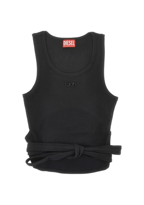 Diesel tie-detail tank top - Grey