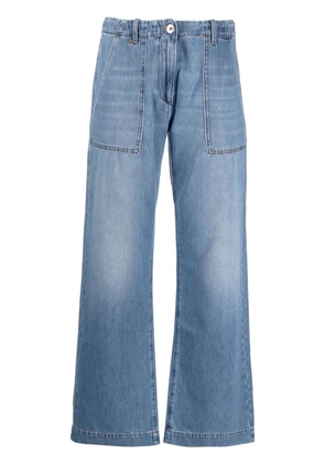 Jacob Cohën low-rise straight-leg jeans - Blue