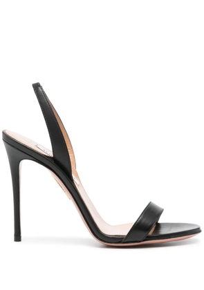 Aquazzura 105mm So Nude sandals - Black