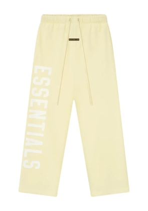 FEAR OF GOD ESSENTIALS fleece-texture lounge trousers - Yellow