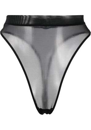 Maison Close Corps à Corps thong - Black