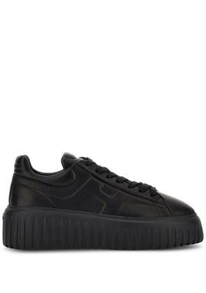 Hogan H-Stripes low-top platform sneakers - Black