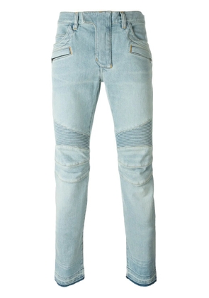 Balmain biker jeans - Blue