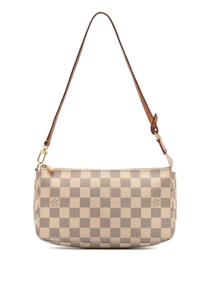 Louis Vuitton Pre-Owned 2012 Damier Azur Pochette Accessoires shoulder bag - White