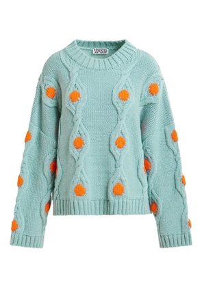 Essentiel Antwerp Ixel cable-knit sweater - Blue