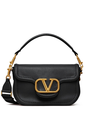 Valentino Garavani Alltime leather shoulder bag - Black