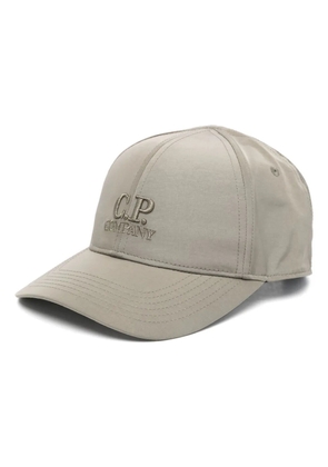 C.P. Company logo-embroidered cap - Green