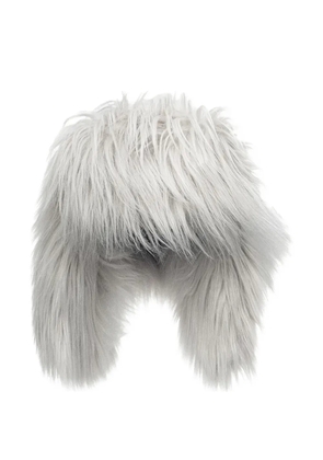 Ruslan Baginskiy faux-fur hat - Grey
