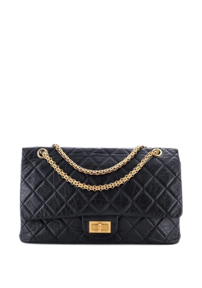 CHANEL Pre-Owned Reissue 2.55 Flap Bag Quilted Aged Calfskin 227 shoulder bag - Black