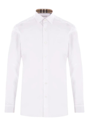 Burberry long-sleeved shirt - White