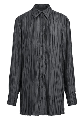 16Arlington Marley pleated shirt - Green