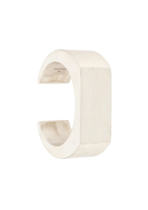 Parts of Four Crescent Plane cuff - Silver