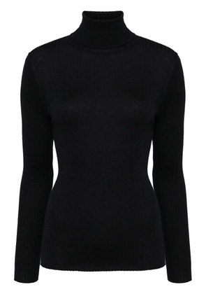 N.Peal roll-neck cashmere sweater - Black