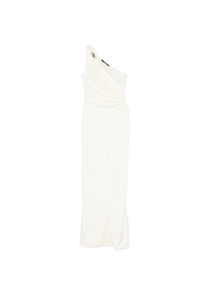 Versace one-shoulder maxi dress - Neutrals