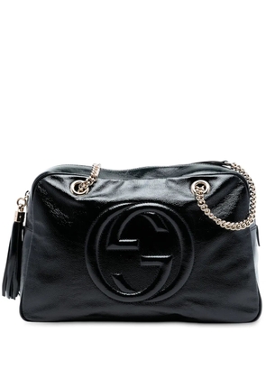 Gucci Pre-Owned 2016-2025 Patent Soho Chain shoulder bag - Black