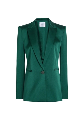 Galvan London single-breasted blazer - Green