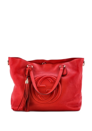 Gucci Pre-Owned Soho Working Leather Large tote bag - Red