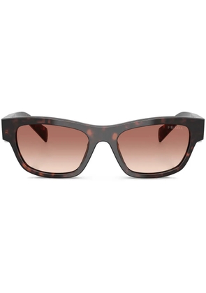 Prada Eyewear tortoiseshell-effect sunglasses - Brown