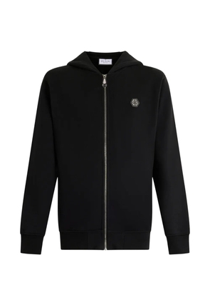 Philipp Plein zip basic hoodie - Black