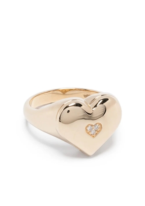 Sydney Evan 14K yellow gold Heart ring