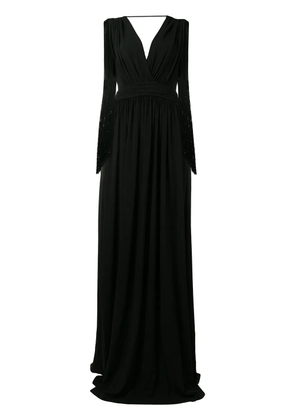 Alberta Ferretti long evening dress - Black