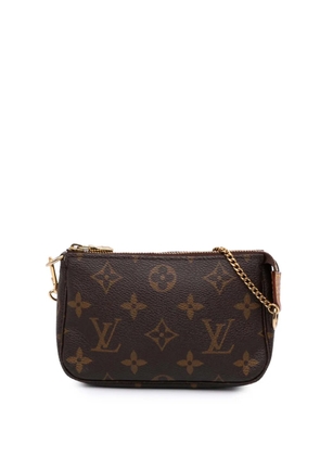 Louis Vuitton Pre-Owned 2018 Monogram Mini Pochette Accessoires handbag - Brown